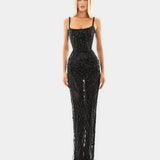 Black Dress with Straps