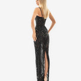 Black Dress with Straps