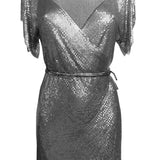 Aura Dress - Gunmetal