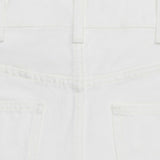 Folded white denim jeans with visible back pocket detail — Celine | Endless UAE