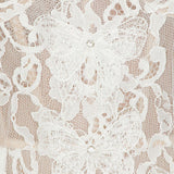 White lace mini dress with sweetheart neckline and fitted bodice — Bronx & Banco | Endless UAE