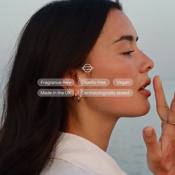 Woman applying fragrance-free, cruelty-free, vegan, dermatologically tested multi-purpose balm made in the UK — Balm Space | Endless UAE