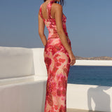 Verity Halter Neck Top & Maxi Skirt