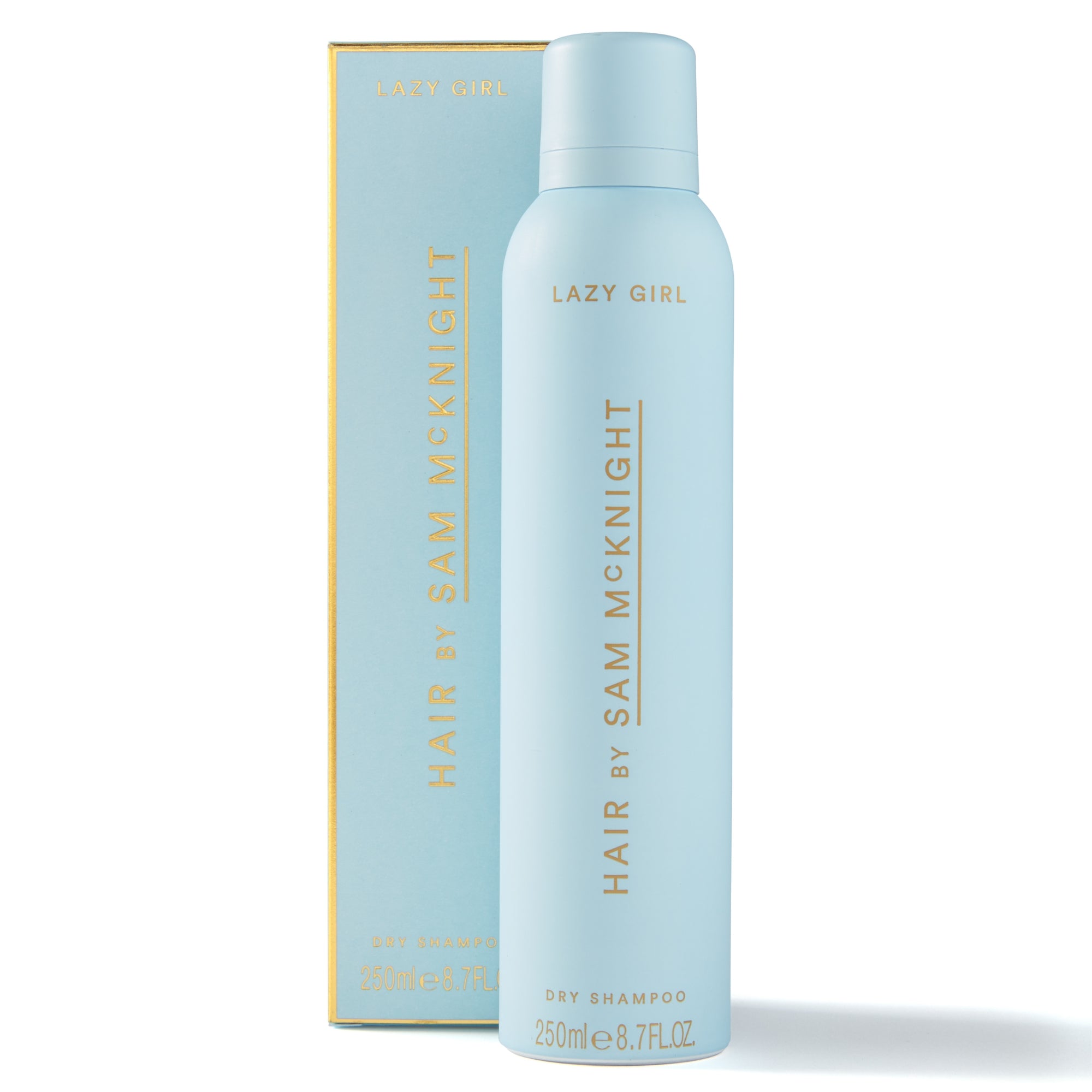 Lazy Girl Dry Shampoo aerosol spray bottle with packaging — Hair by Sam McKnight | Endless UAE