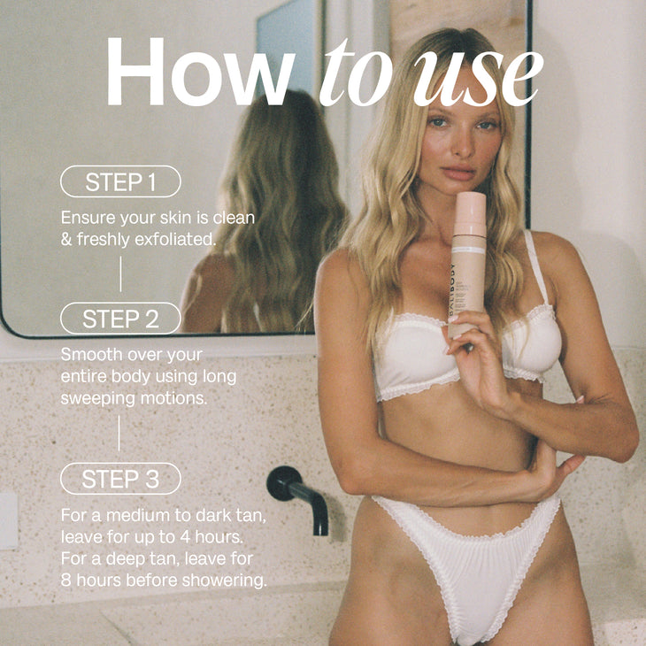 Bali Body Self Tanning Mousse Dark Streak Free bottle — Bali Body | Endless UAE