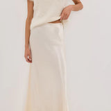 Charli Satin Maxi Skirt