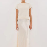 Charli Satin Maxi Skirt