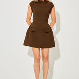 Cap Sleeve Mini Dress