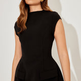 Cap Sleeve Mini Dress