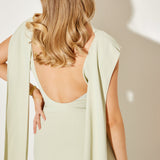 Drape Maxi Dress