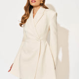 Tailored Mini Blazer Dress
