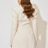 Tailored Mini Blazer Dress