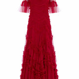 Elia Short Sleeve Gown