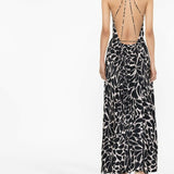 Irena Jumpsuit in Crepe de Chine