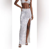 Flavia Crochet Skirt with Arielle Crochet Bra