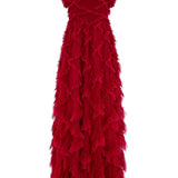 Genevieve Ruffle Gown