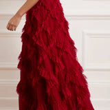 Genevieve Ruffle Gown