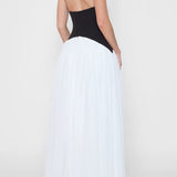 Harlowe Contrast Corset Maxi Dress