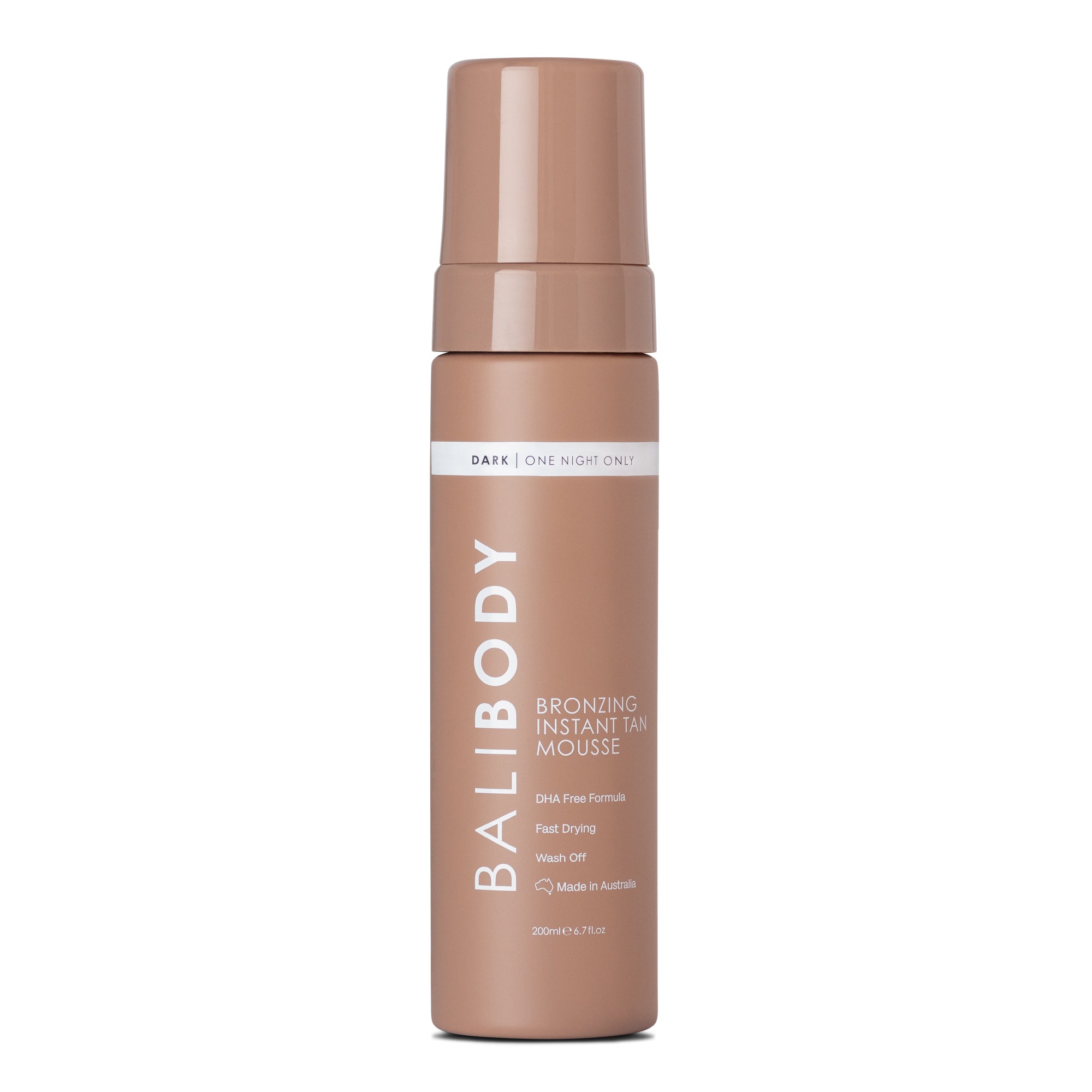Bali Body Bronzing Instant Tan Mousse in Dark shade, 200ml pump bottle — Bali Body | Endless UAE