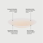 Nude silicone nipple covers for seamless coverage — Underhance | Endless UAE