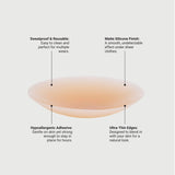 Nude silicone nipple covers for seamless coverage — Underhance | Endless UAE