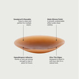 Nude silicone nipple covers for seamless coverage — Underhance | Endless UAE