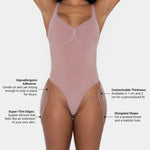 Silicone hip pads for body contouring in cream color — Underhance | Endless UAE