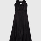Braided-Back Maxi Dress