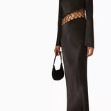 Arienzo Asymmetrical Maxi Dress
