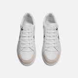 White Calfskin and Suede Calfskin