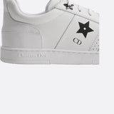 White Calfskin and Suede Calfskin