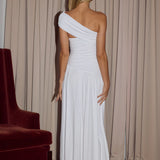 Larsen One Shoulder Maxi Dress