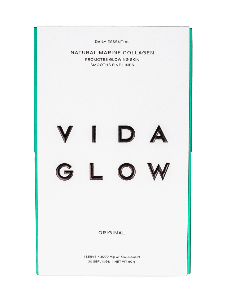 Natural Marine Collagen powder sachets by Vida Glow Original formula for glowing skin — Vida Glow | Endless UAE
