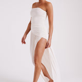 Bex Strapless Slinky Maxi Dress