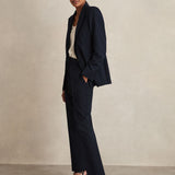 Gabi Petite Tailored Single Breasted Suit Blazer