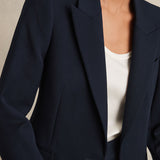 Gabi Petite Tailored Single Breasted Suit Blazer
