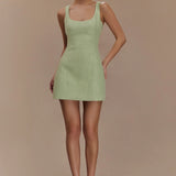 Beth Tweed Mini Dress