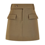 Olive Mini Skirt