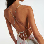 Halliday lace-trimmed floral maxi dress in cream with pink flowers — Zimmermann | Endless UAE