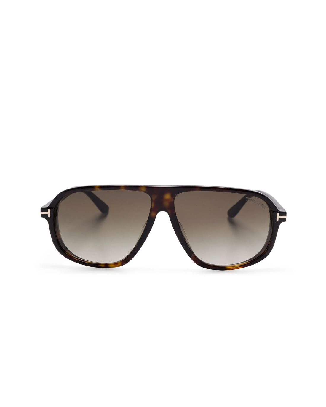 Tortoiseshell aviator sunglasses with gradient brown lenses — Tom Ford | Endless UAE
