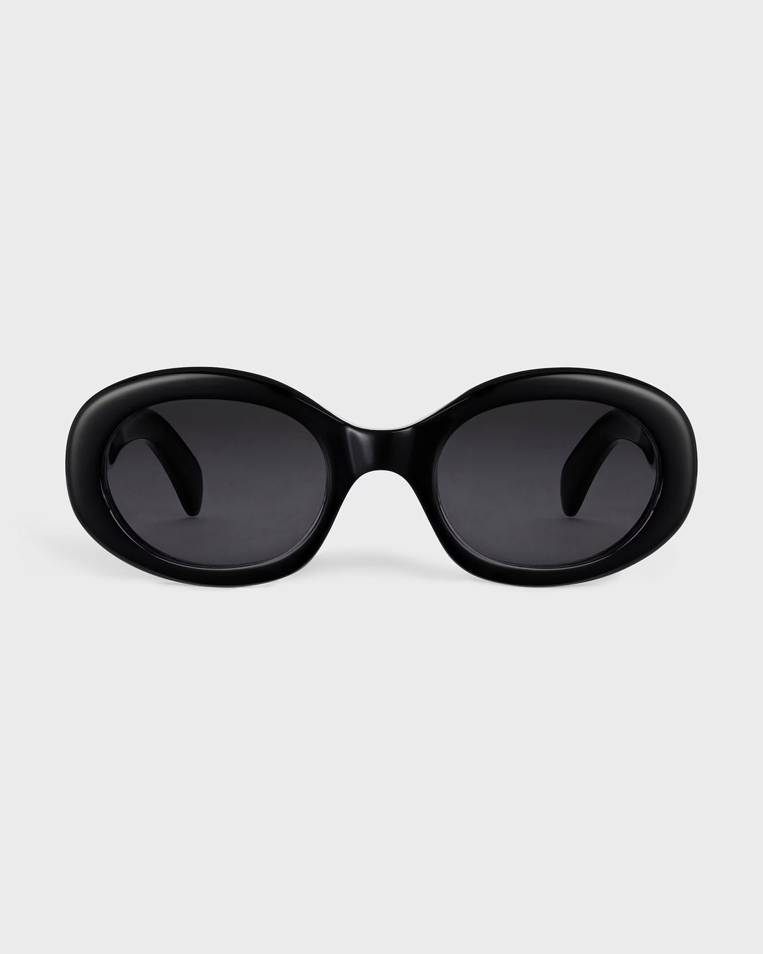 Black acetate Triomphe 01 sunglasses with gold-toned hardware — Celine | Endless UAE