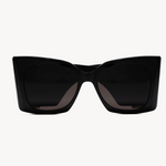 Bold black oversized square sunglasses with dark lenses — YSL | Endless UAE