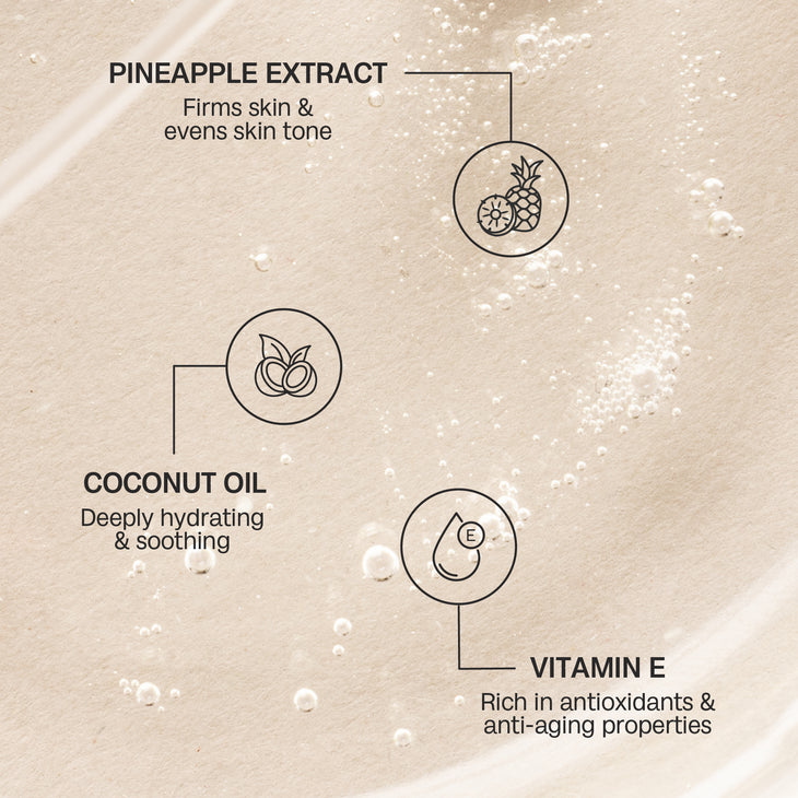 Bali Body Pineapple Tanning Oil SPF15 bottle with white cap on white background — Bali Body | Endless UAE
