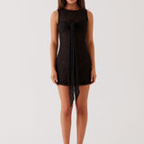 Midnight Muse Lace Mini Dress