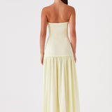 Eden Strapless Maxi Dress