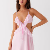 Polly Ruffle Mini Dress