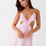 Polly Ruffle Mini Dress
