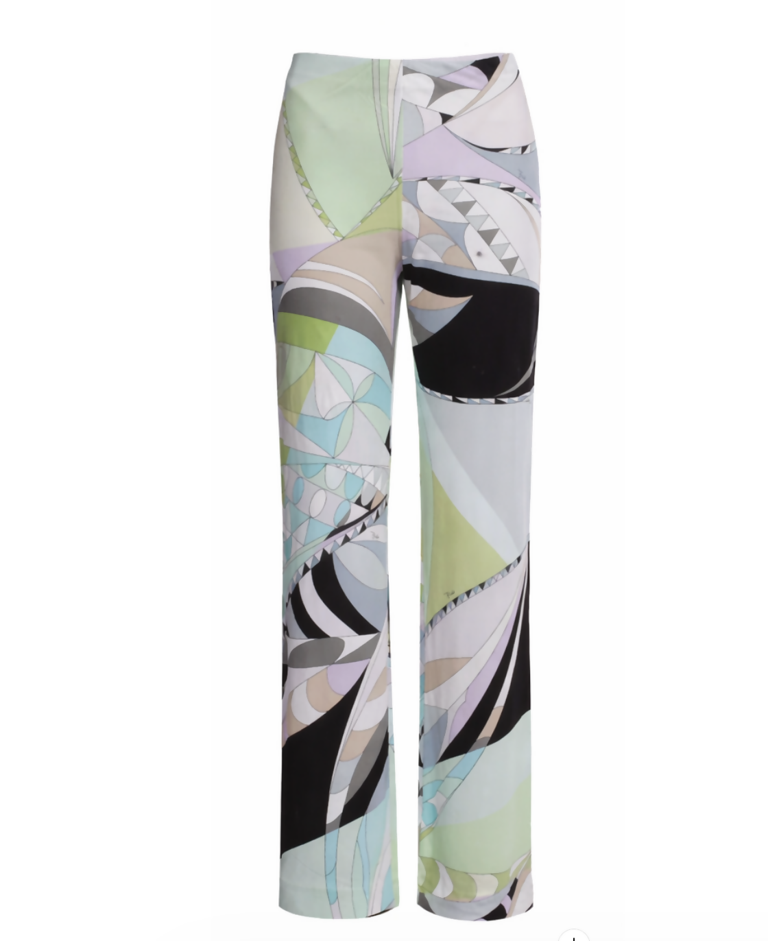 Multicolor patterned Pucci trouser with geometric and abstract design — Emilio Pucci | Endless UAE