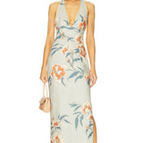 Roisin Halter Midi Dress