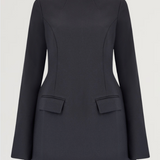 Split Sleeve Mini Dress